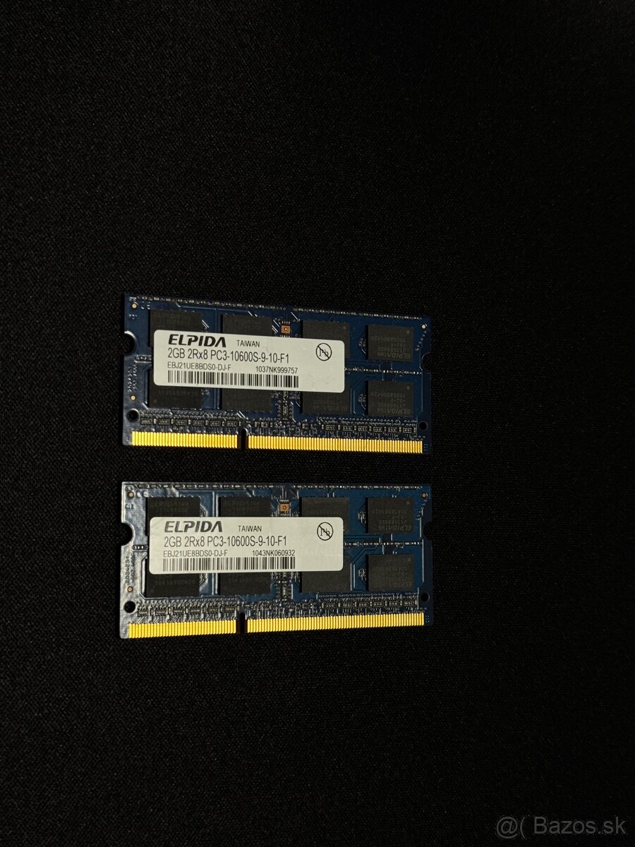 PC komponenty–Intel Optane 16GB,2×2GB DDR3 RAM,2× HDD 160GB