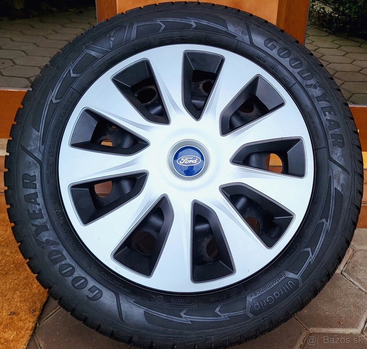 zimné kolá R17 5x108 Ford Kuga, pneu 235/55