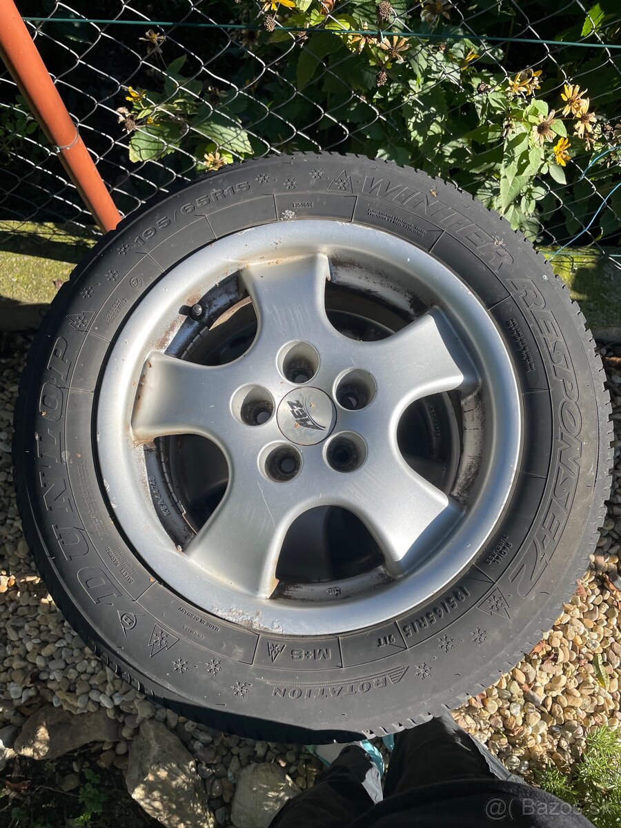 Eletróny na zimných pneu - r15 5x100