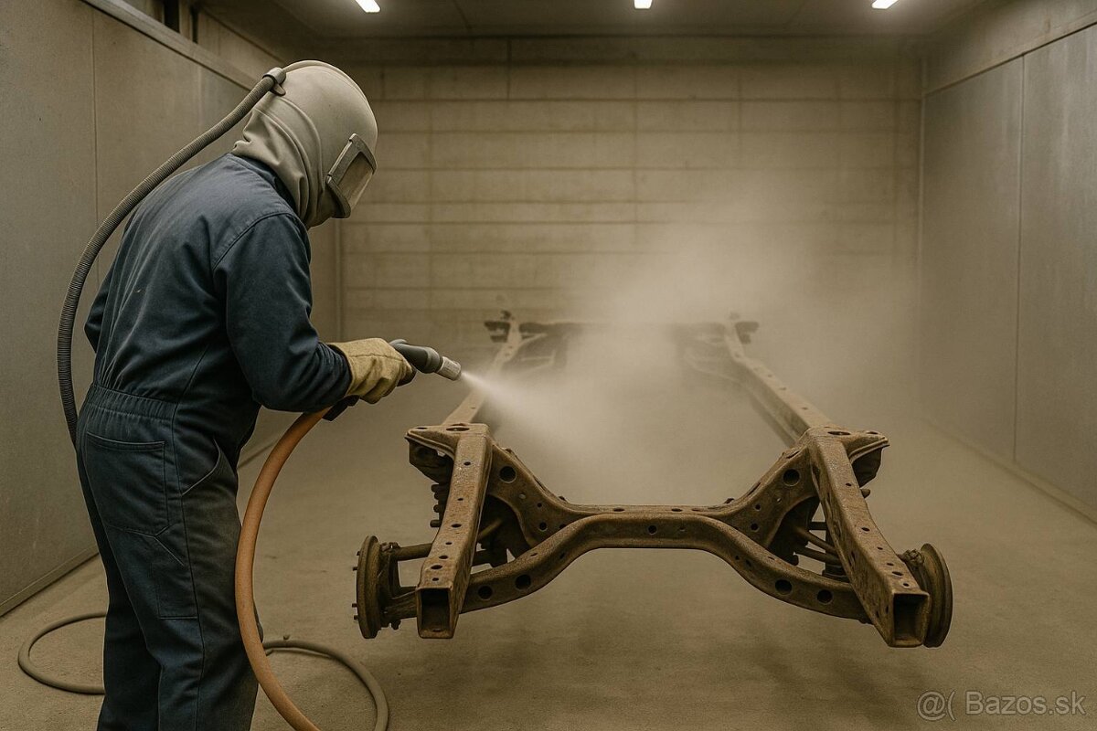 Pieskovanie – karosérie, disky, rámy, motorky, veterány