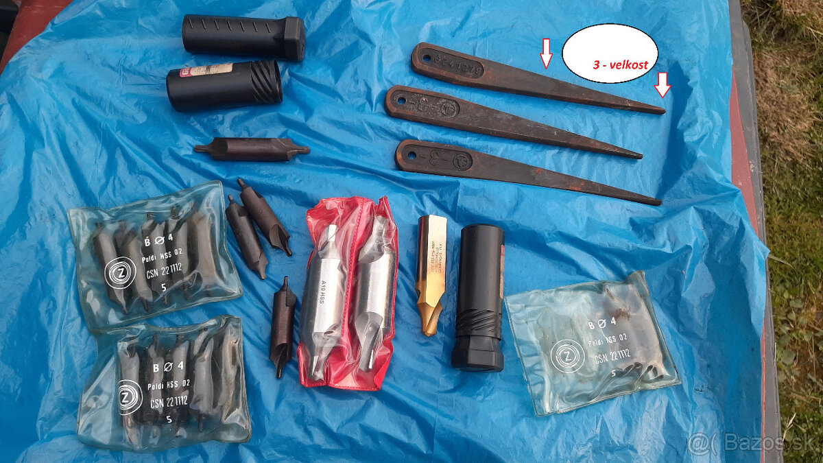 Rezné nastroje k obrábacím strojom a brúskam - Nové