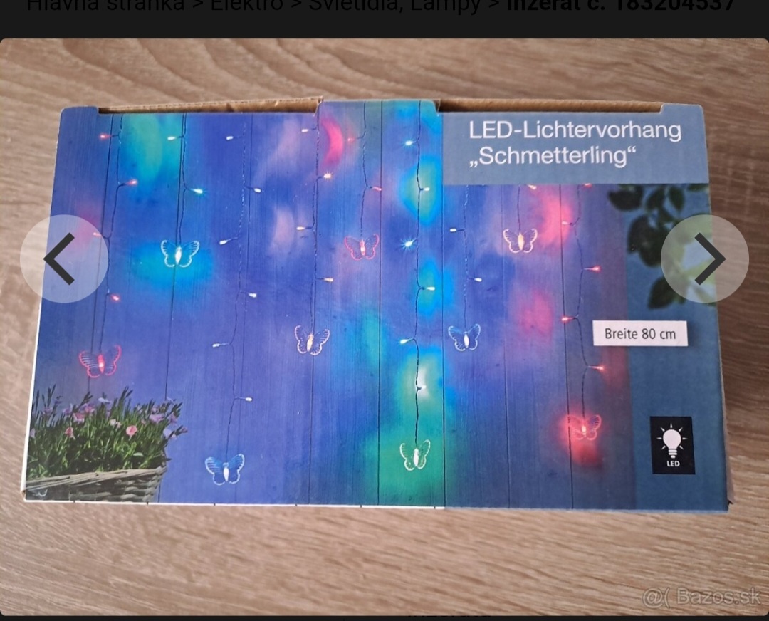 LED OSVETLENIE VNÚTORNÉ MOTÝLE