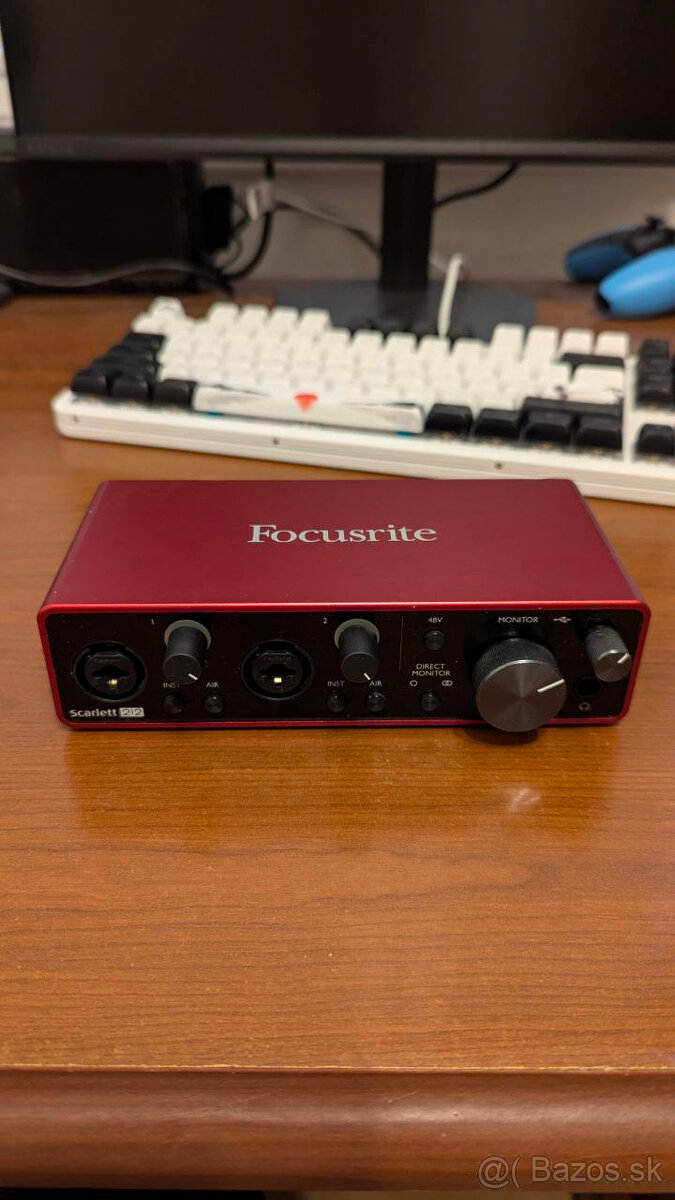 Focusrite Scarlett 2i2 (3rd Gen) - zvuková karta