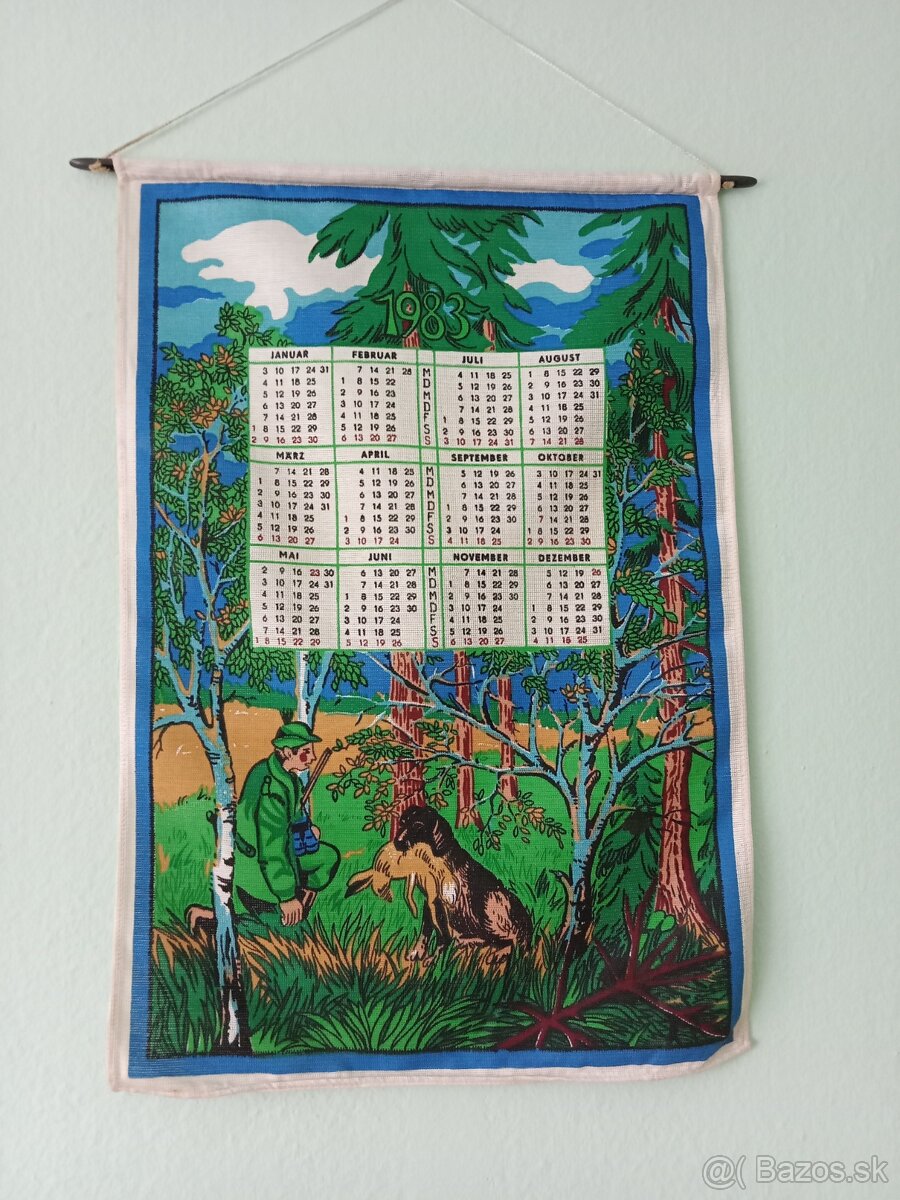 Plátené kalendáre