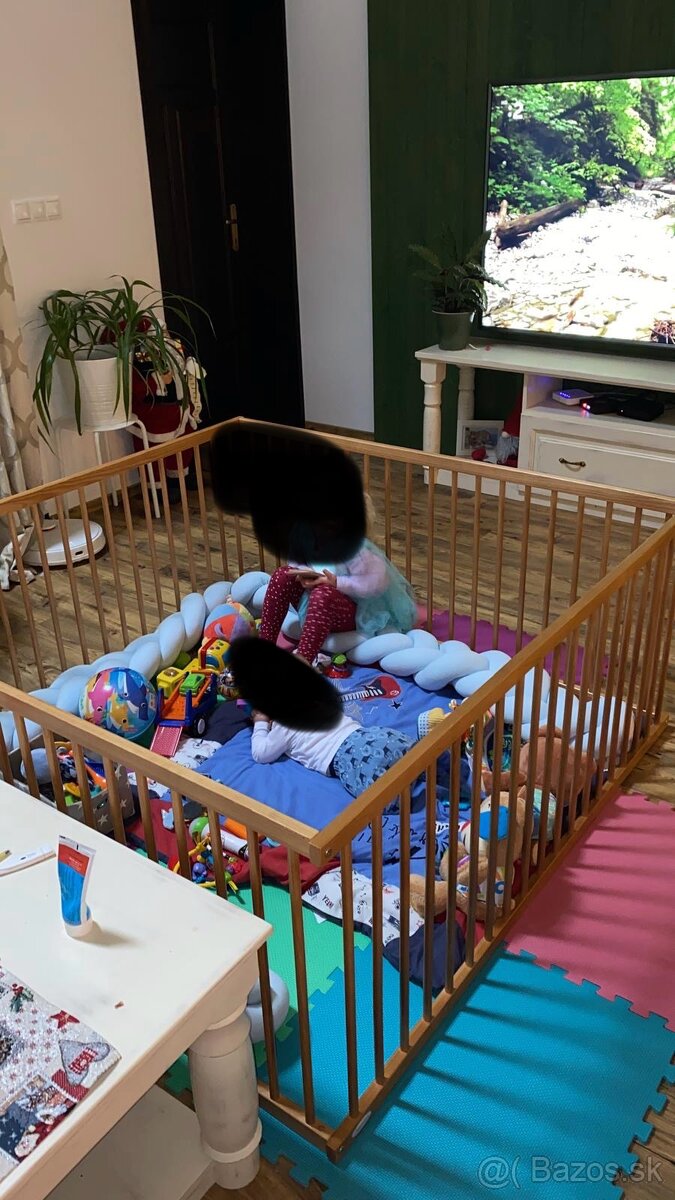 Detska ohradka 1,5m x 1,5m