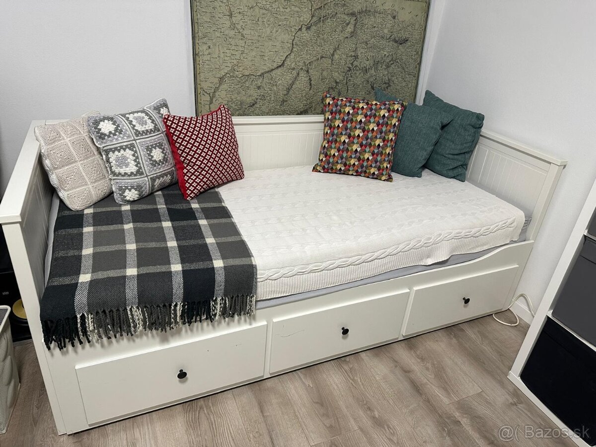 Rozkladacia posteľ Hemnes