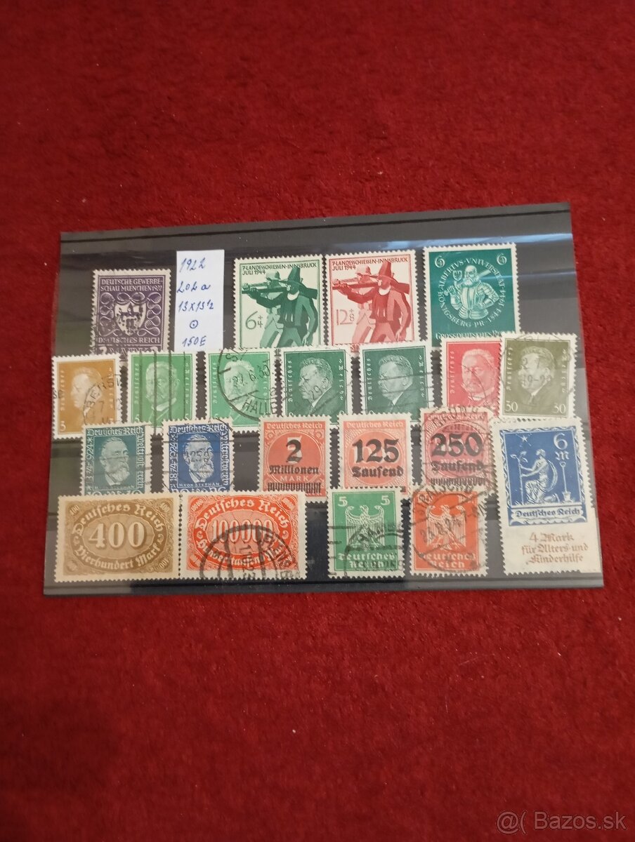 Známky Francúzsko, Egypt, Reich.