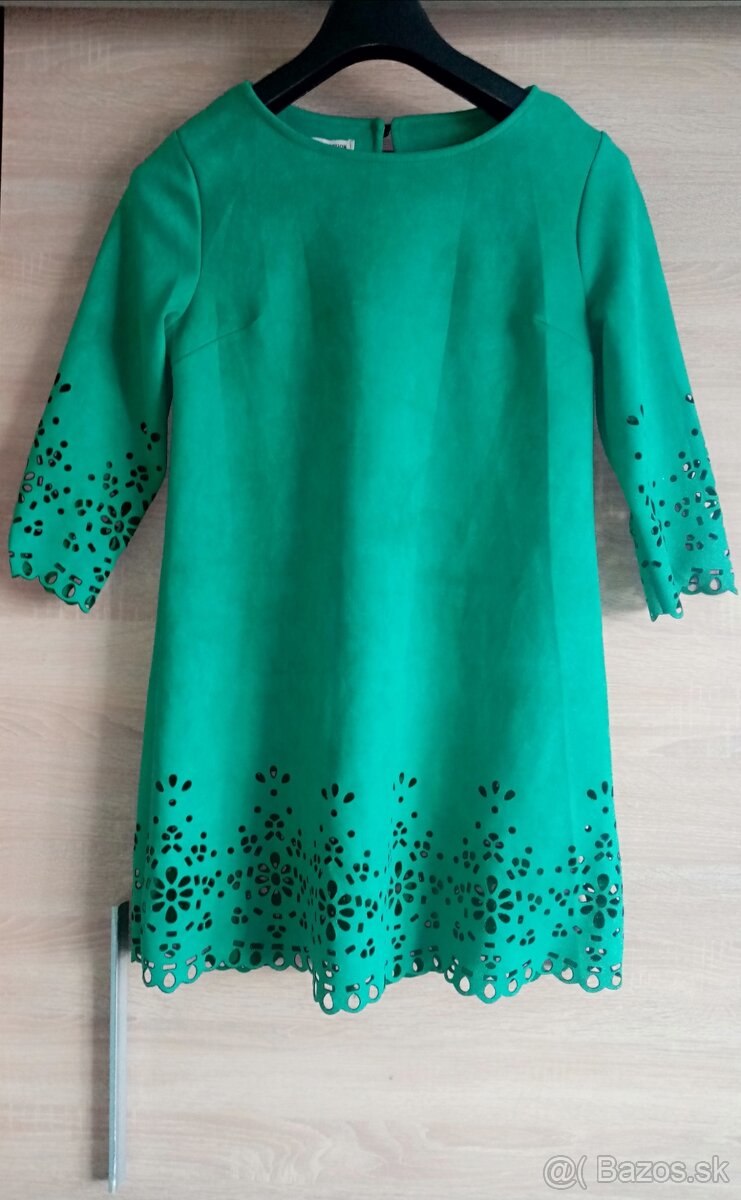 Dámske šaty zelené M/L