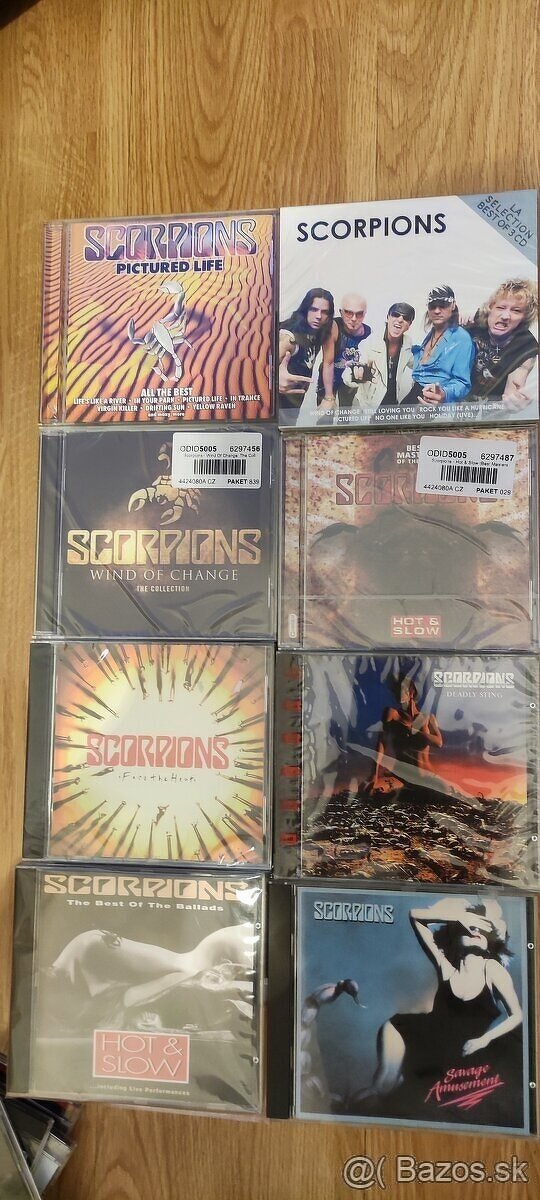 Prodám CD Scorpions