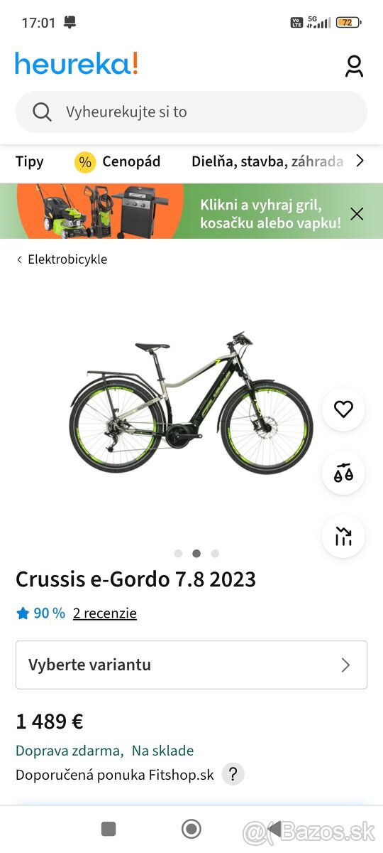 Predám elektrobycikel