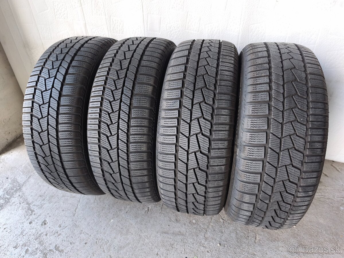 205/55 r16 zimné pneumatiky Continental 7mm
