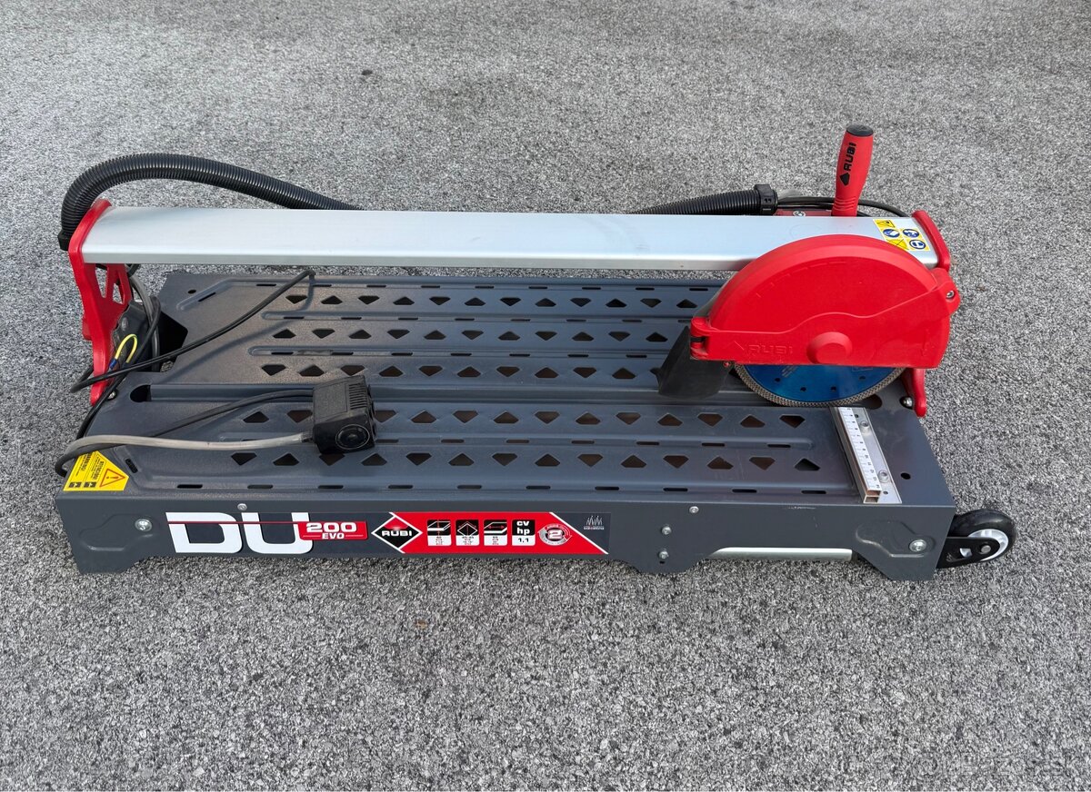 Elektrická rezačka na dlažbu a obklad RUBI DU-200 EVO