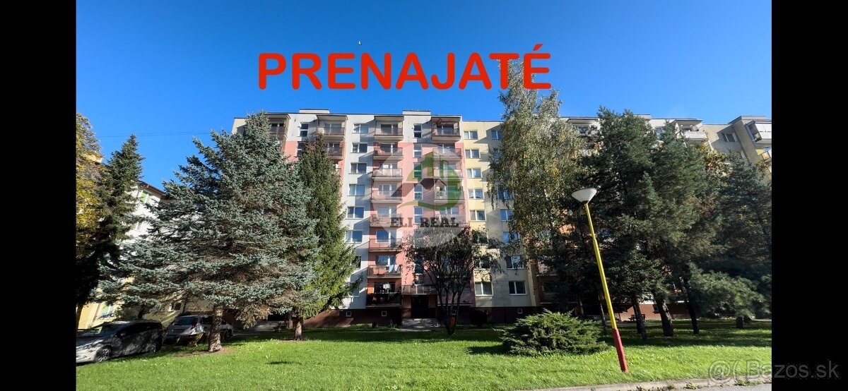 PRENAJATÉ: 1izbový byt na Rovni : ID: 1B006NJ
