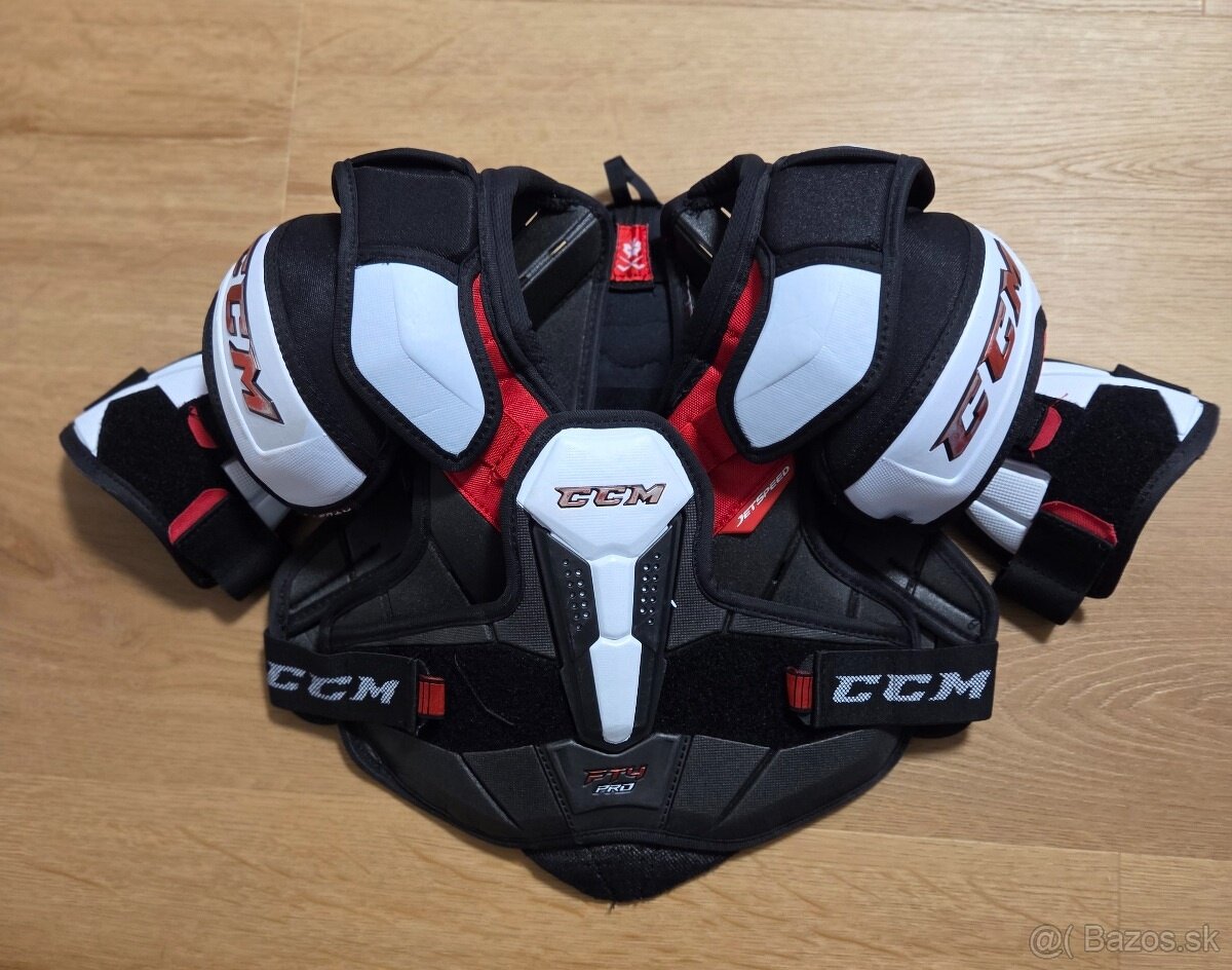 Hokejové chrániče ramien CCM Jetspeed FT4 Pro junior M