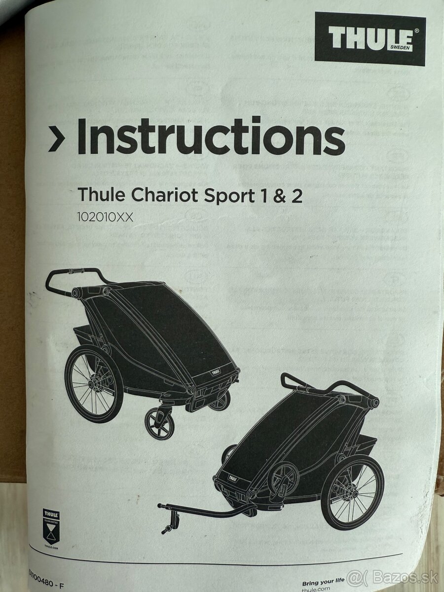 Vozík Thule Chariot Sport single
