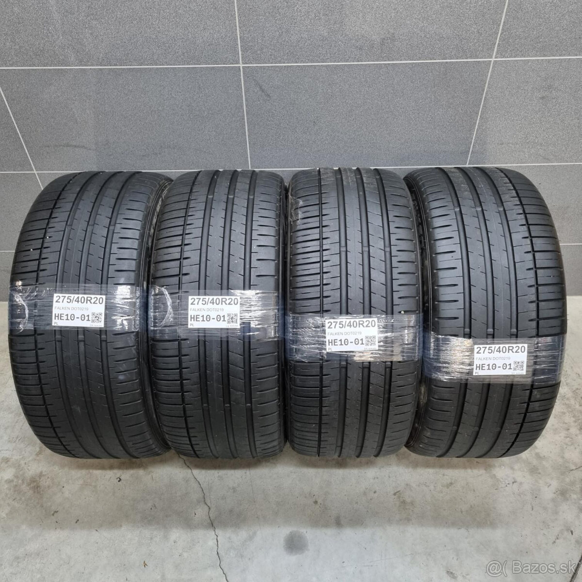 Letné pneumatiky 275/40 R20 FALKEN DOT0219