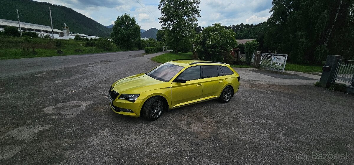 Škoda SuperB Combi Sportline 4x4 2.0 Tdi 140kw