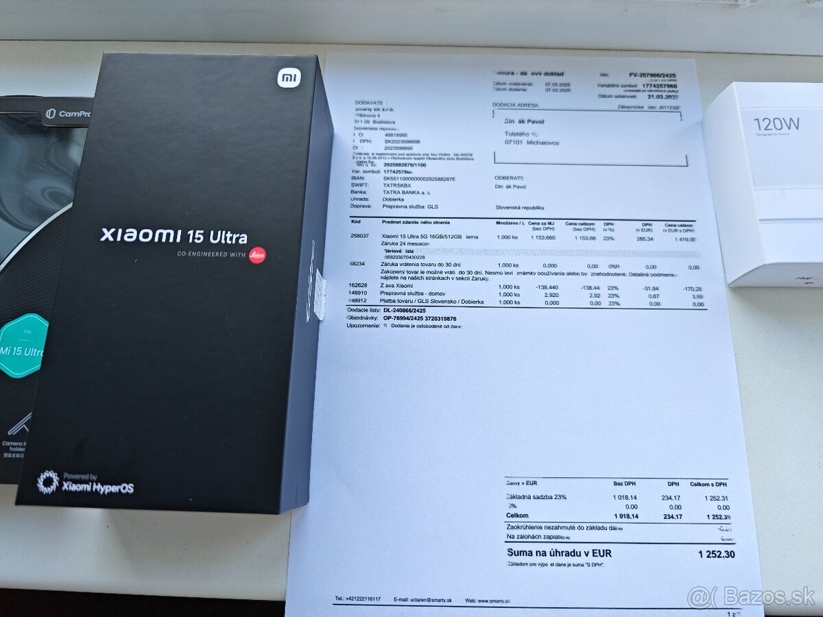 Xiaomi 15 ultra , aj výmena za lacnejší (a56,s25 plus).