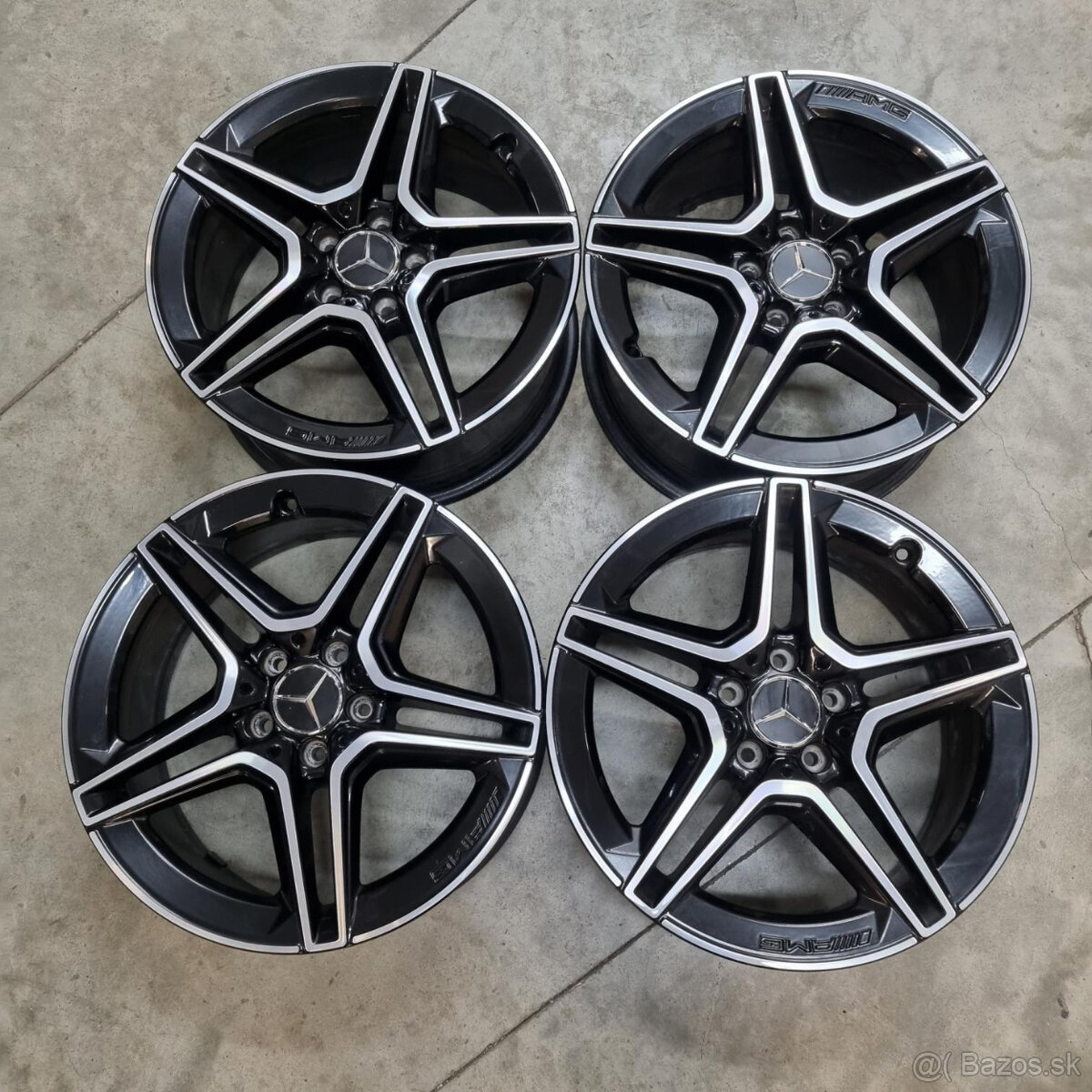 Hliníkové Mercedes disky 5x112 R18 8J ET43