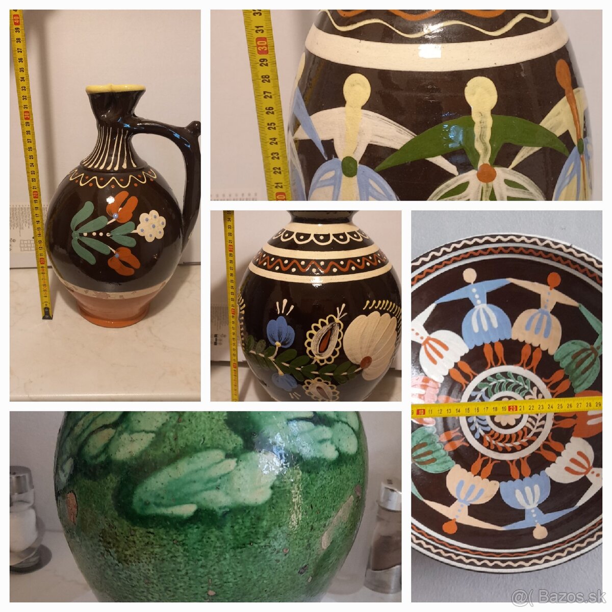 Keramika rôzna, pozdišovská, modranská
