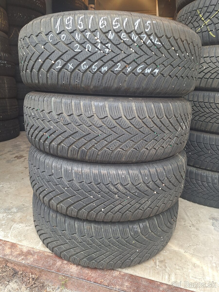 195/65/R15 zimné 4ks Bridgestone