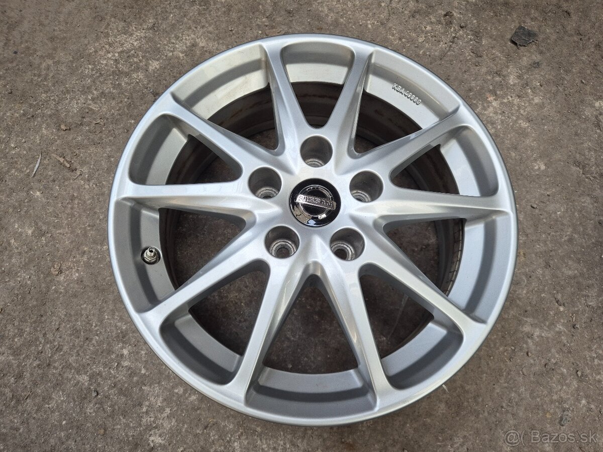 5x114,3 r17 ET40 x 7J elektróny originál NISSAN