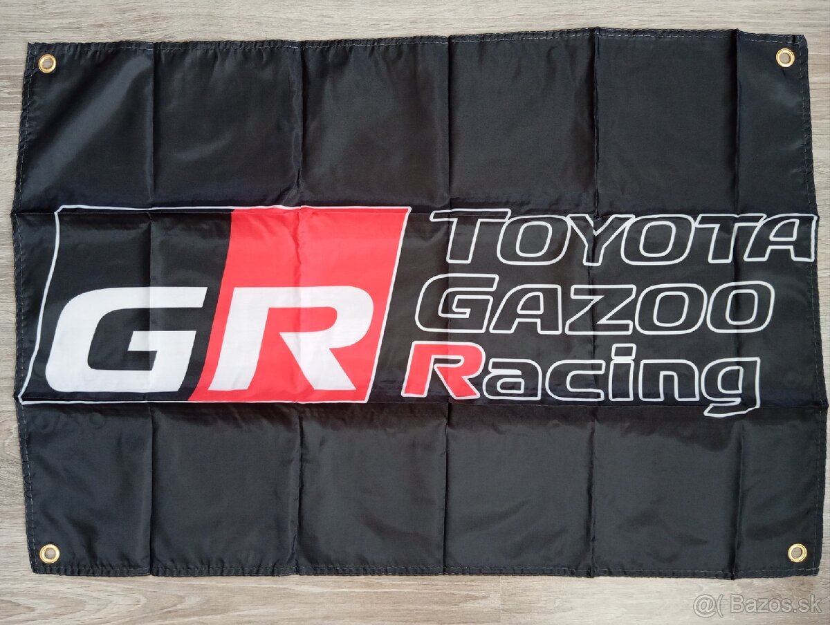 Vlajka Toyota GR Gazoo racing