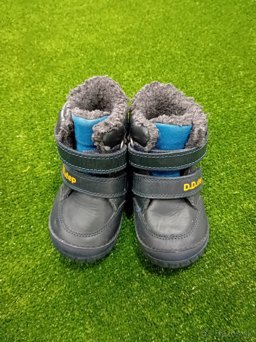  DD STEP zimný zateplený obuv pre chlapca
