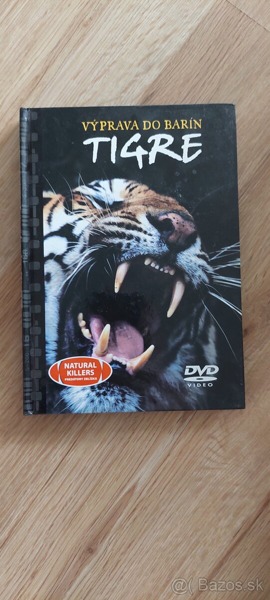 Výprava do barín - Tigre DVD a knižka