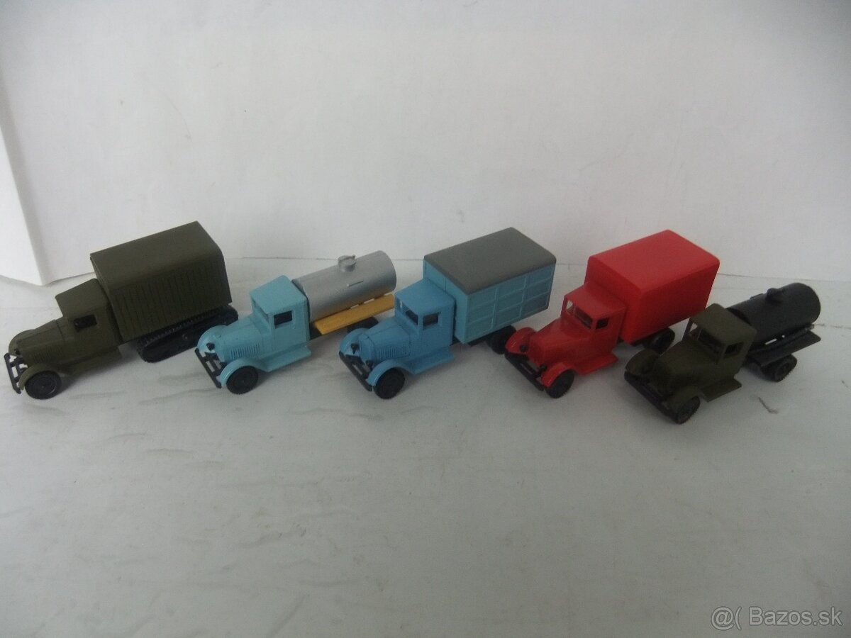 Predam raritne historicke ruske plastik modely v 1:87