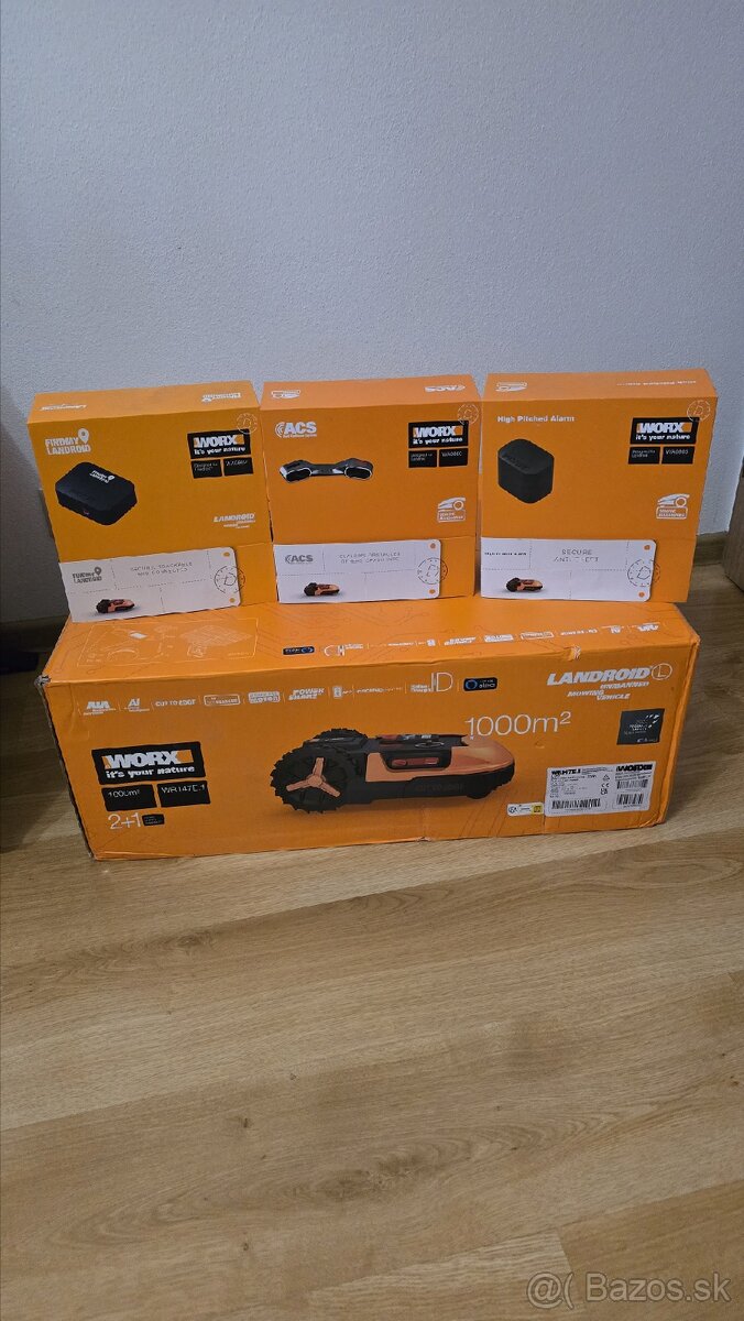 Robotická kosačka Worx Landroid L1000 WR147E.1