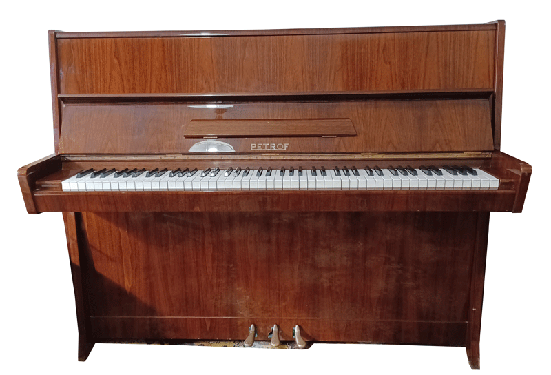 Klavír PETROF model 114, r.v. 1975