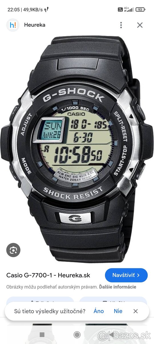 G shock hodinky