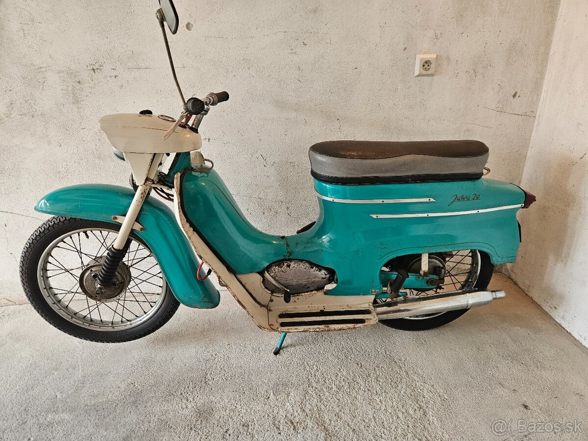 Jawa pionier 20 pôvodný stav 1968