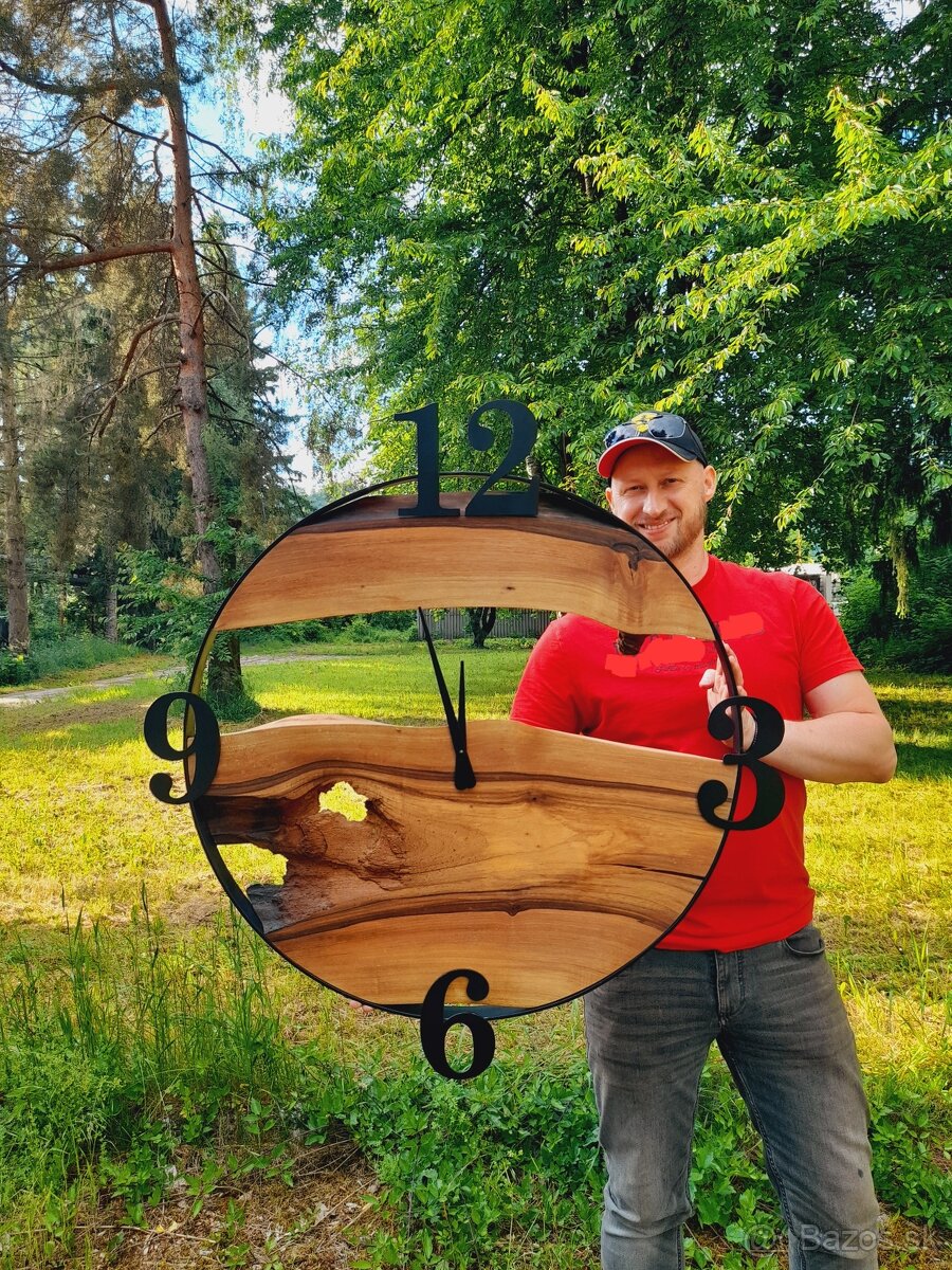 Krasne velke XXL hodiny novo vyrobene