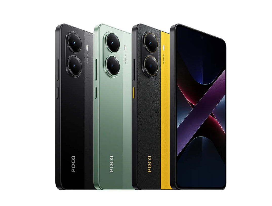 Poco X7 Pro 8/256 GB - zelený a čierny, 90W nabíjačka