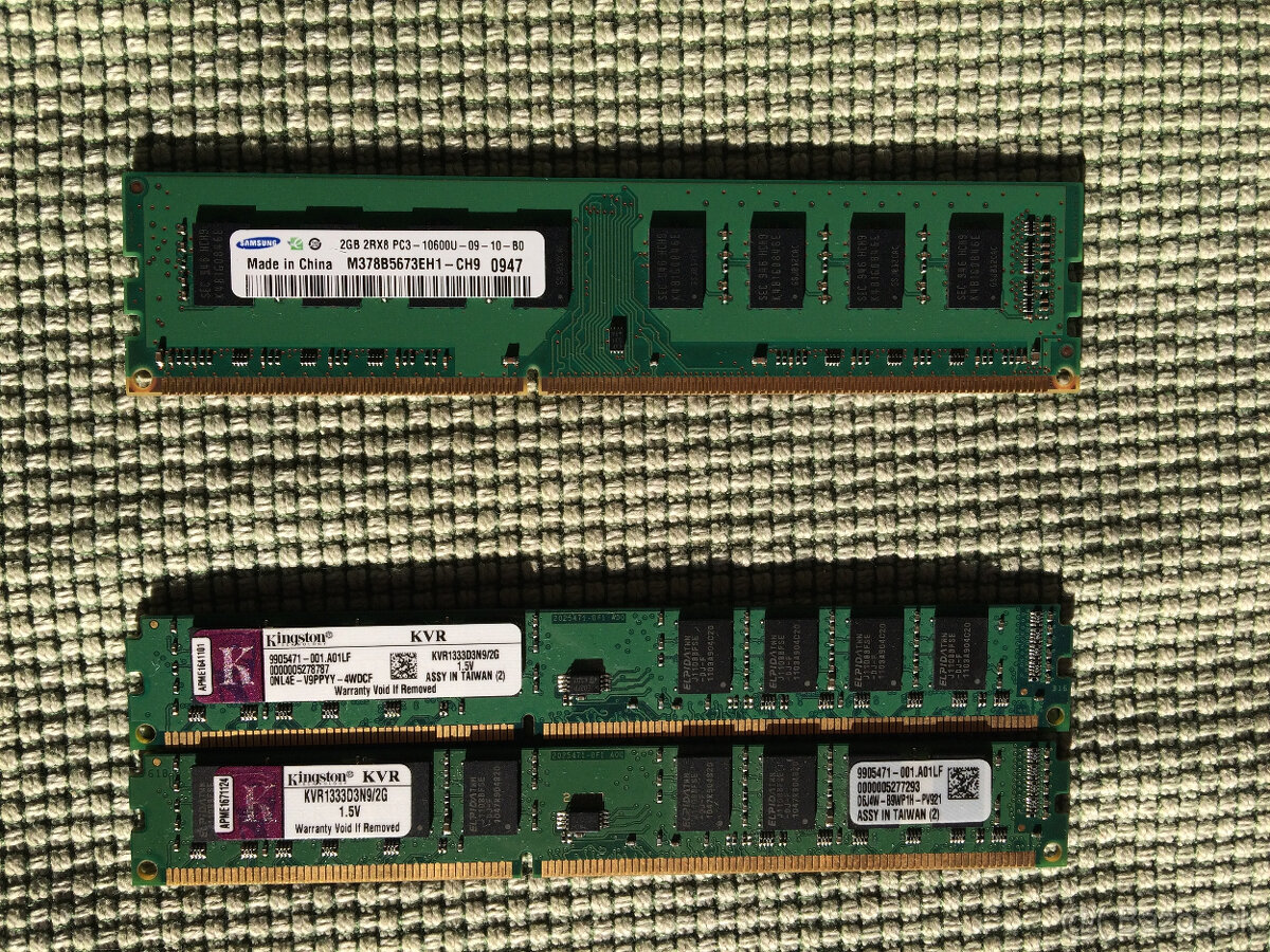 RAMky - DDR3 desktopové