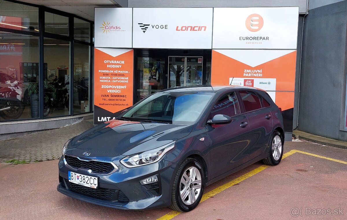 Kia Ceed 1.0 T-GDi 73kW Silver