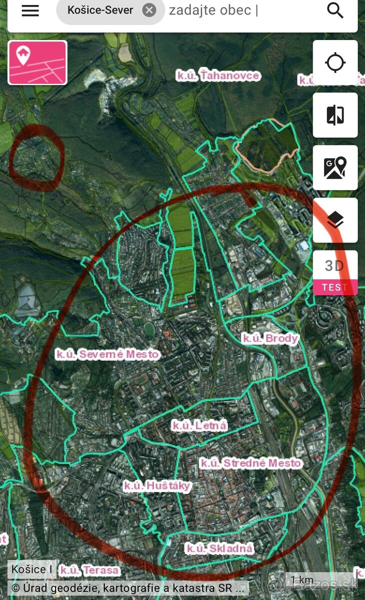 pozemok Čermel: 380m2