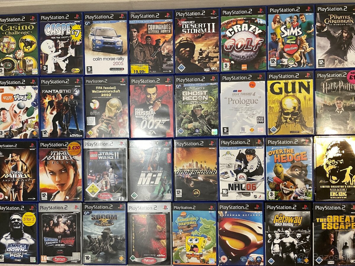 PS2 hry / Playstation 2 hry