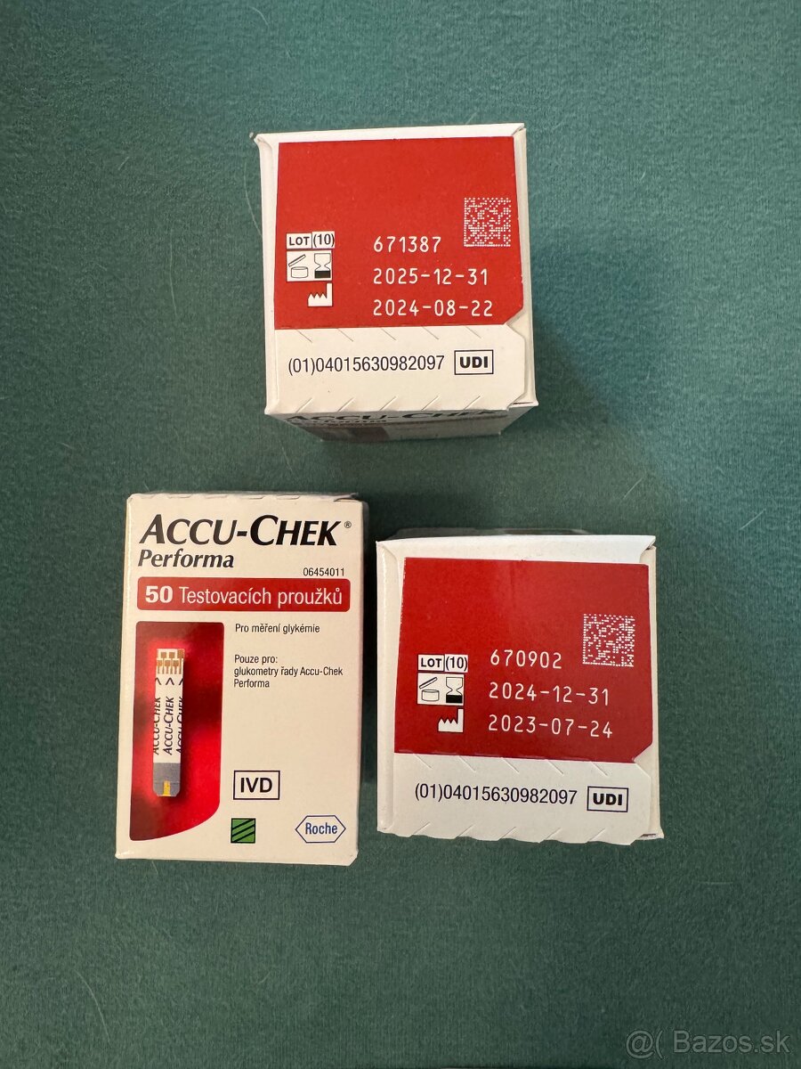 Accu-Chek Performa testovacie prúžky