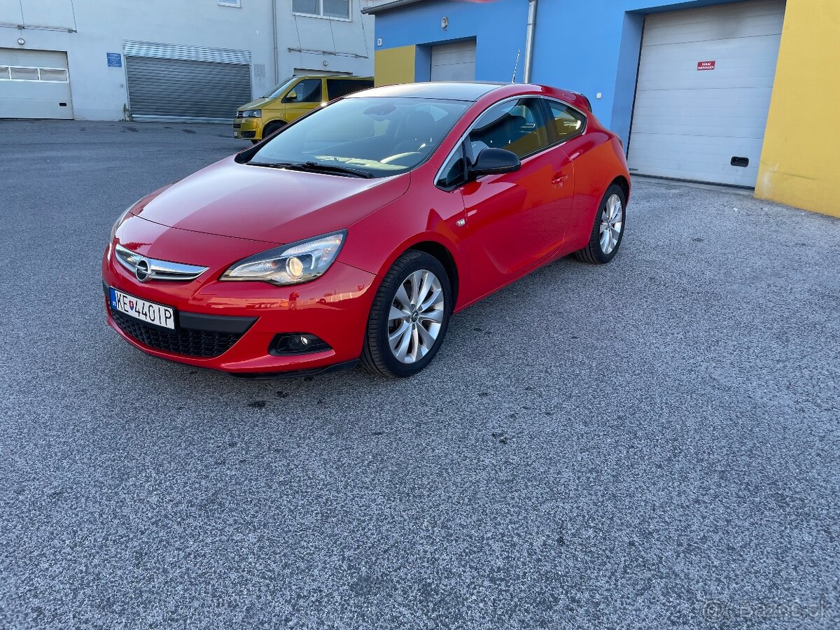 Opel Astra 1.4 turbo benzín GTC AUTOMAT