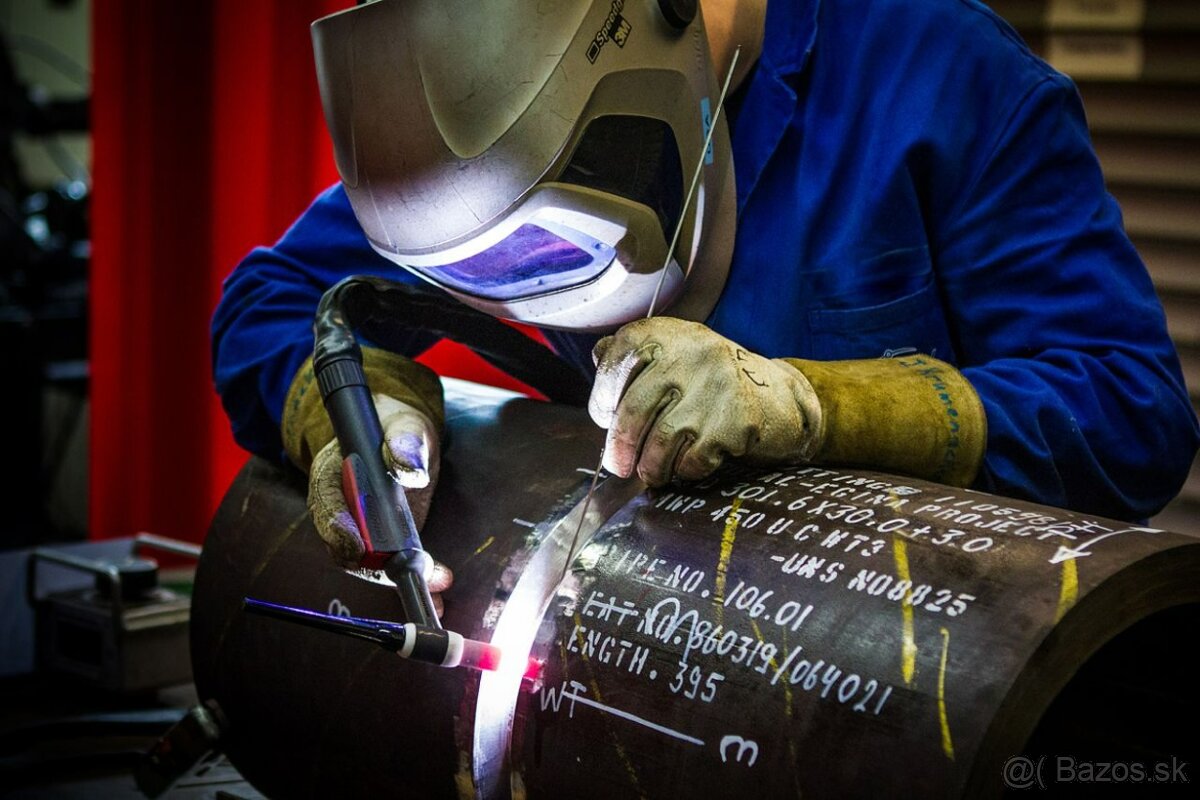 1 x zvárač WIG/TIG - SZČO Horné Rakúsko - 30€ / hod.