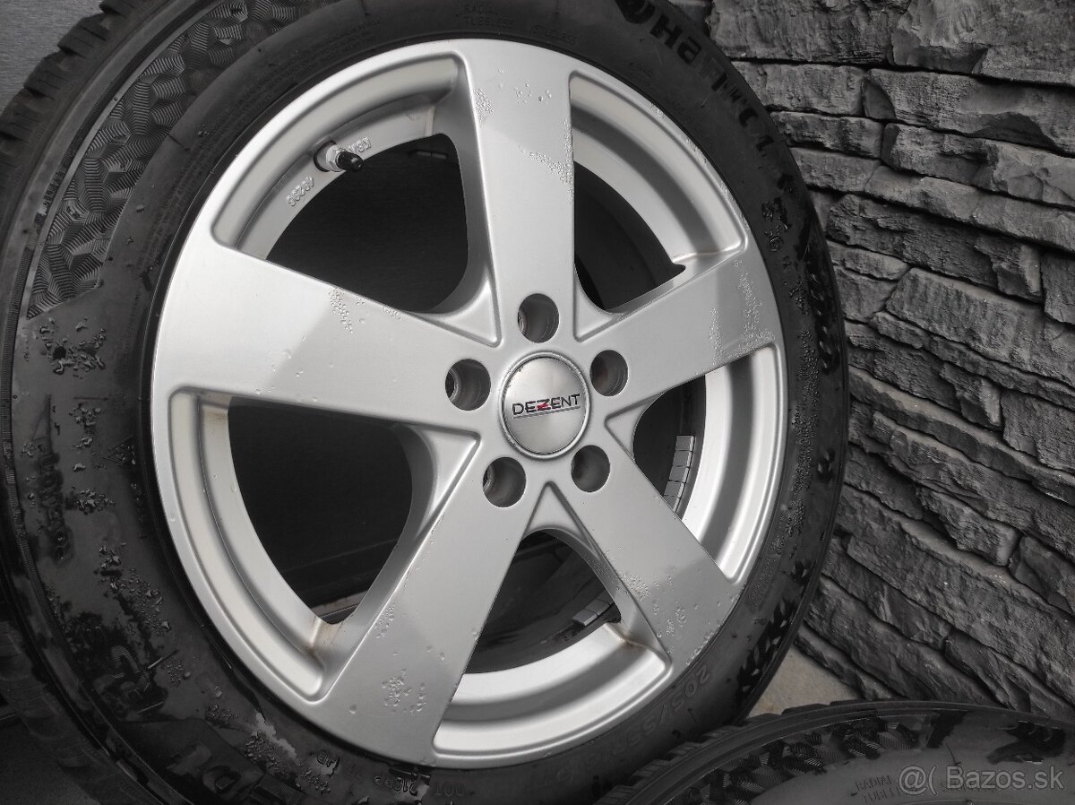 Zimná sada 16" 5x108 Ford 205/55 R16