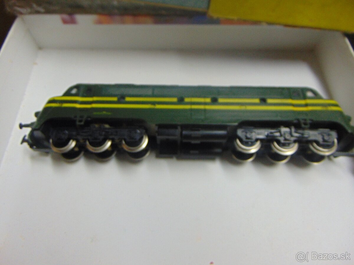 železničné modely vláčiky HO