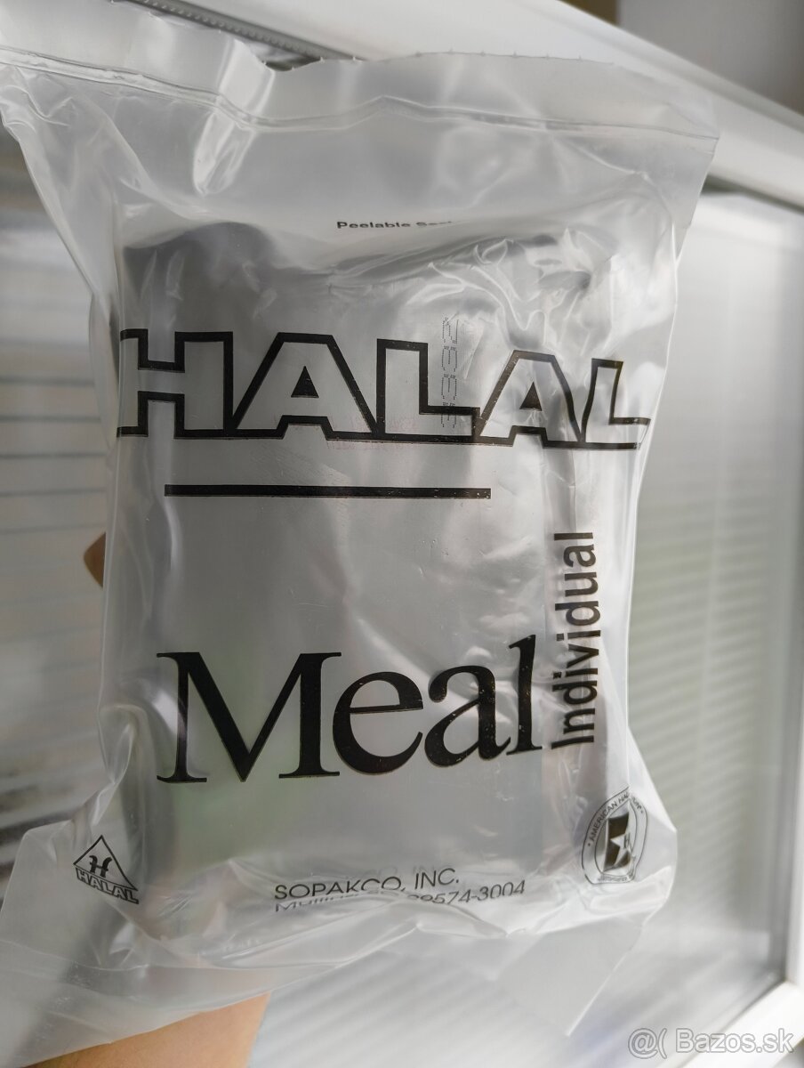 MRE Usa Army 🇺🇲 Halal edícia 🍝🍴