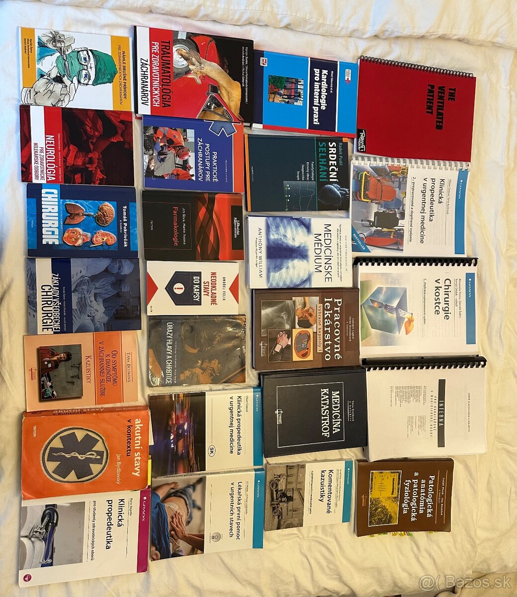 Knihy pre lekárov, zdravotníckych záchranárov