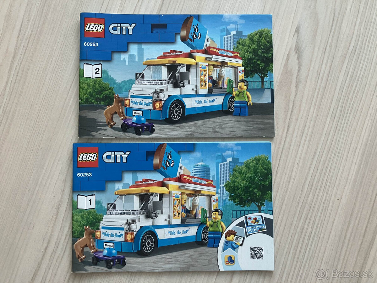 Lego Citi 60253 - zmrzlinarske auto