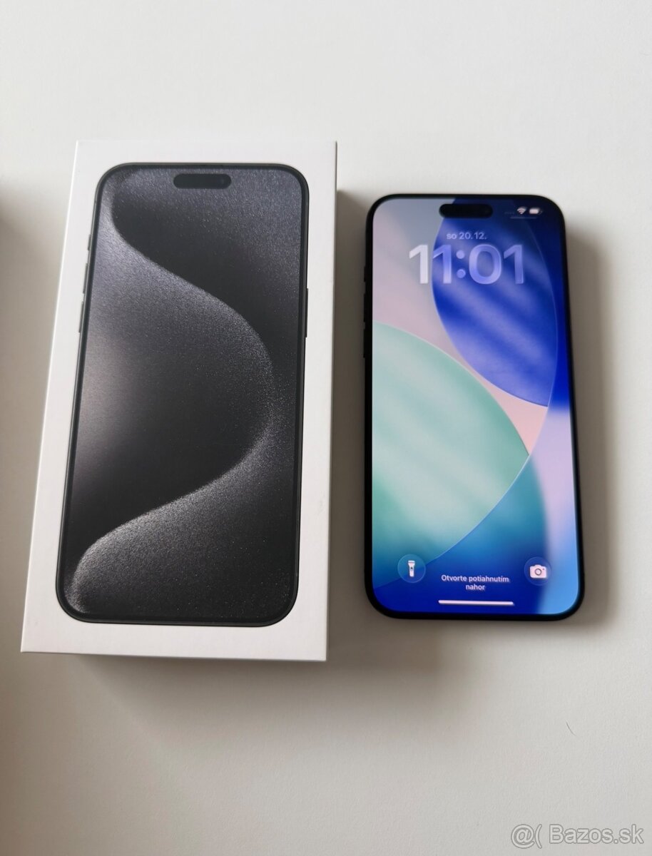 📱 Predám iPhone 15 Pro Max 256 GB 📱