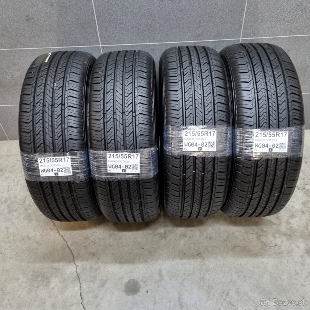 Letné pneumatiky 215/55 R17 MAXXIS